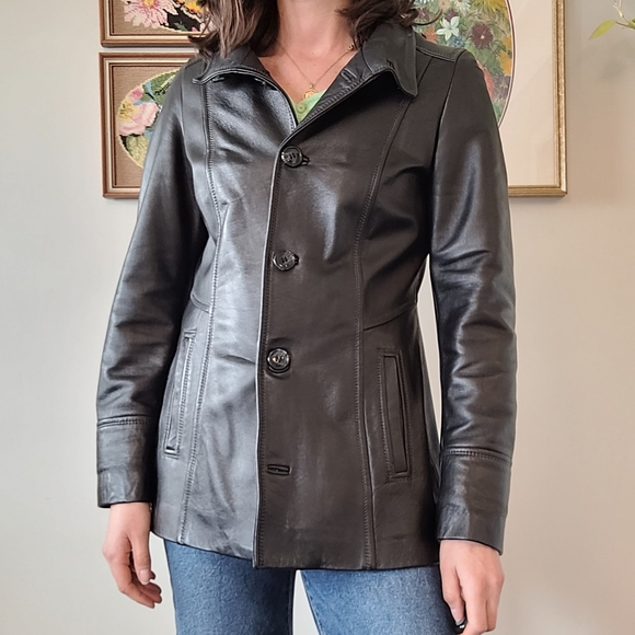 Perfect black leather jacket - Picture 6 of 10